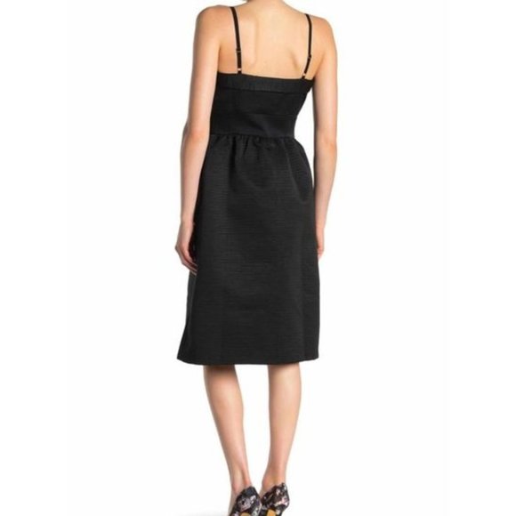 TED BAKER Octovia Button Strap Midi Dress - Picture 9 of 9